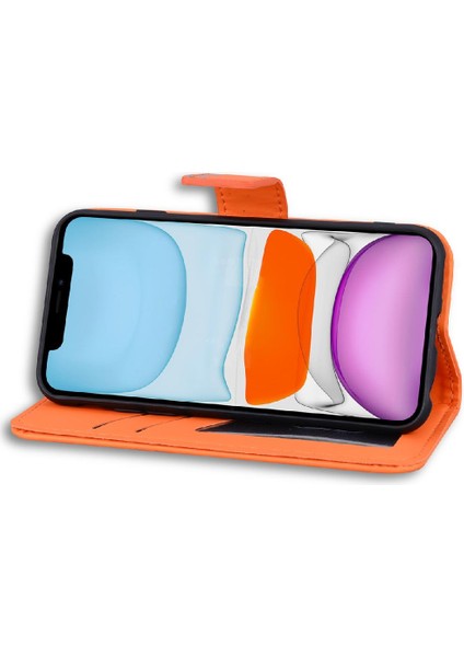 IPhone 11 Için Flip Case Deri Çanta Basit Iş Cüzdan Darbeye (Yurt Dışından) indirimleri