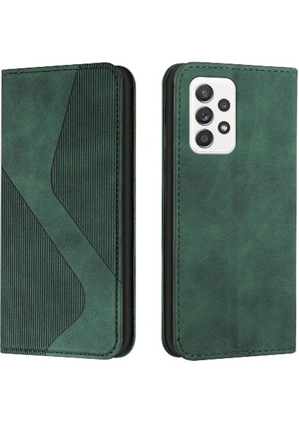 Samsung Galaxy A52 4g/5g Pu Deri Manyetik Cüzdan Kickstand (Yurt Dışından)