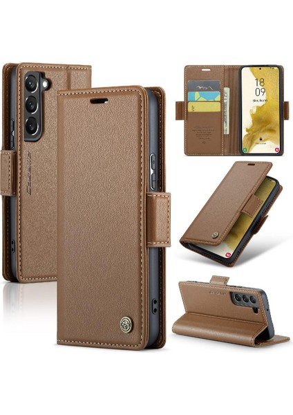 Samsung Galaxy S22 Artı Cüzdan Durumda Kickstand Darbeye Dayanıklı (Yurt Dışından)