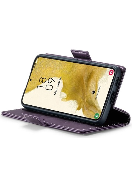 Samsung Galaxy S22 Artı Cüzdan Durumda Kickstand Darbeye Dayanıklı (Yurt Dışından)