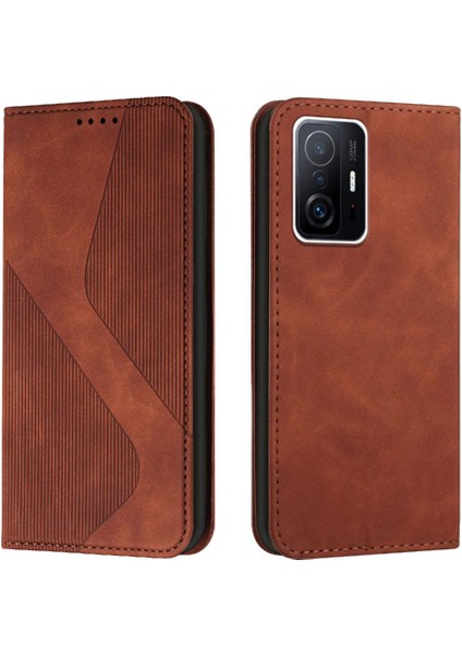 Xiaomi 11T/11T Pro Için Folio Kapak Cüzdan Kickstand Kart Yuvaları Tutucu (Yurt Dışından)