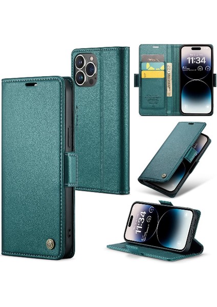IPhone 14 Için Caseme Durumda Pro Kickstand Cüzdan Kılıf Darbeye Vaka Kartı (Yurt Dışından)
