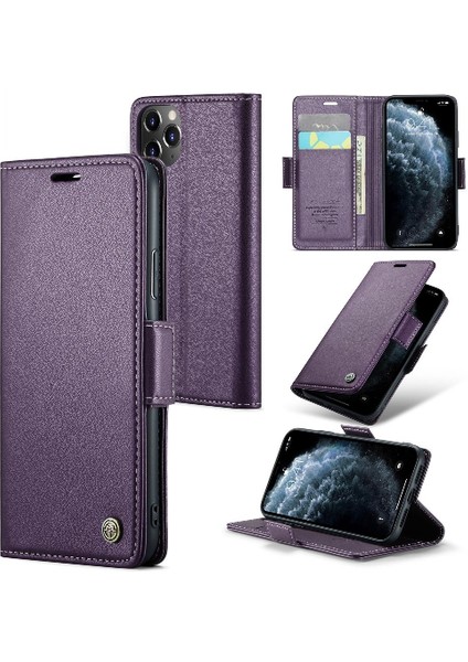 IPhone 11 Pro Kart Yuvası Cüzdan Kılıf Için Caseme Durumda Kickstand Anti Dolandırıcılık (Yurt Dışından)