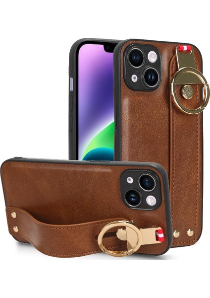 IPhone 12 Için Kılıf Mini Bilek Kayışı Kolaylık Uyumluluk Premium Pu (Yurt Dışından)
