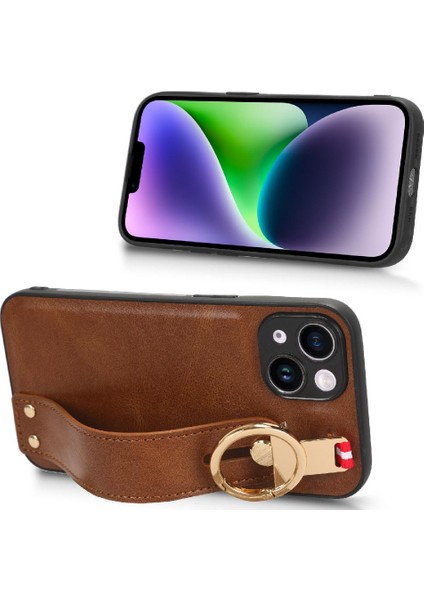 IPhone 12 Için Kılıf Mini Bilek Kayışı Kolaylık Uyumluluk Premium Pu (Yurt Dışından)