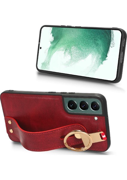 Samsung Galaxy S22 Artı Uyumluluk Premium Pu Deri Bilek (Yurt Dışından)