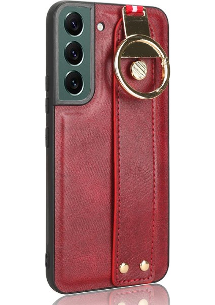 Samsung Galaxy S22 Artı Uyumluluk Premium Pu Deri Bilek (Yurt Dışından)