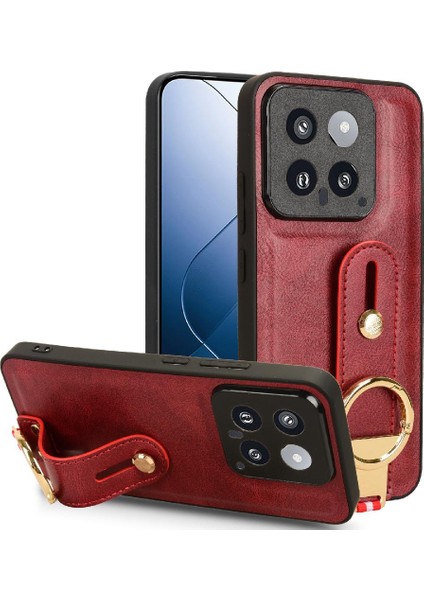 Xiaomi 14 Bilek Kayışı Uyumluluk Kolaylık Premium Pu Deri Kılıf (Yurt Dışından) indirimleri