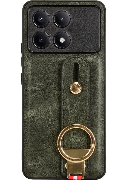 Xiaomi Poco X6 Pro Premium Pu Deri Bilek Kayışı Uyumluluk (Yurt Dışından)