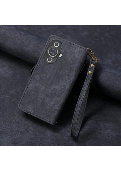 Huawei Nova 11 Için Flip Case Deri Kılıf Cüzdan Kapak Kapak Basit (Yurt Dışından) fırsatları