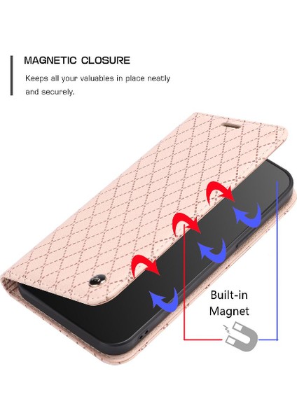 Xiaomi Redmi A1 Artı Kartvizit Yuvaları Için Kılıf Tutucu Manyetik Çevirin (Yurt Dışından)