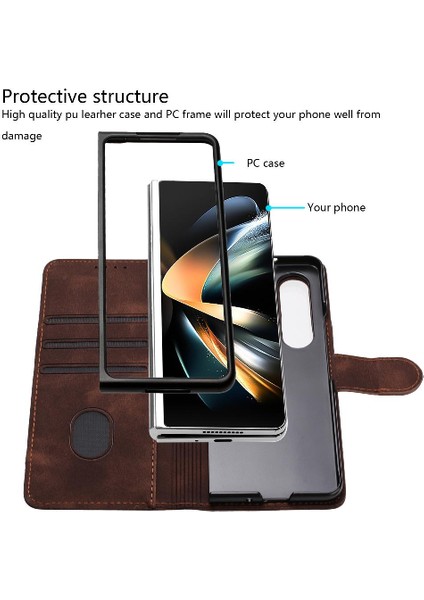 Samsung Galaxy Z Fold 4 Telefon Kılıfı Için Kılıf (Yurt Dışından)