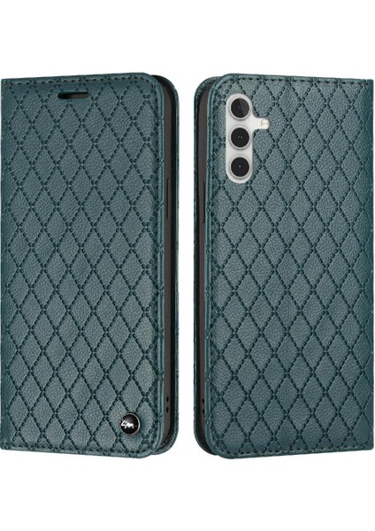 Samsung Galaxy A15 Cüzdan Flip Iş Manyetik Kabuk Kart Yuvaları Için Kılıf (Yurt Dışından)
