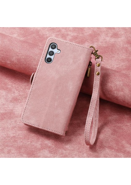 Samsung Galaxy A54 5g Için Flip Case Basit Iş Deri Kılıf Flip (Yurt Dışından)