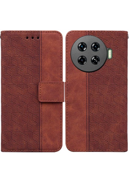 Tecno Spark 20 Pro Artı 4g Geometrik Kabartmalı Kickstand Özelliği (Yurt Dışından)