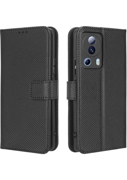 Xiaomi 13 Lite 5g Için Kickstand Kapak Kart Tutucu Manyetik Cüzdan (Yurt Dışından)
