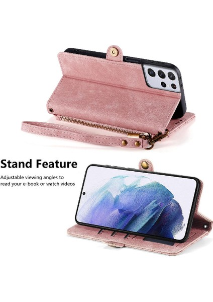 Samsung Galaxy S21 Ultra Darbeye Deri Kılıf Için Flip Case Basit (Yurt Dışından) indirimleri