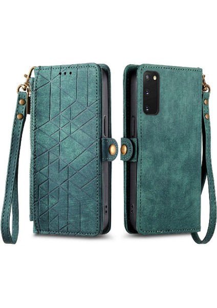 Samsung Galaxy S20 Için Flip Case Artı Kapak Çevirin Deri Kılıf Darbeye (Yurt Dışından)