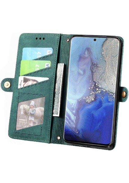 Samsung Galaxy S20 Için Flip Case Artı Kapak Çevirin Deri Kılıf Darbeye (Yurt Dışından)
