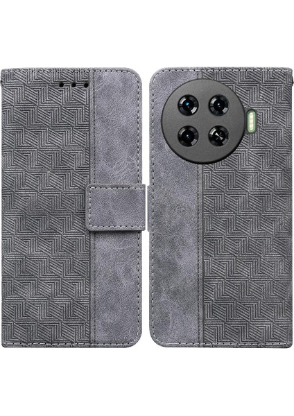 Tecno Spark 20 Pro Artı 4g Geometrik Kabartmalı Kickstand Özelliği (Yurt Dışından)
