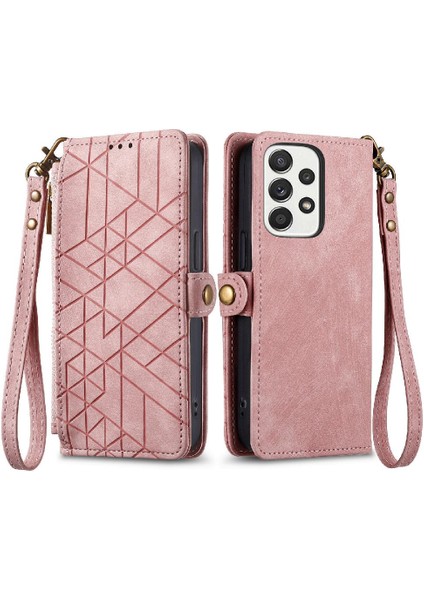 Samsung Galaxy A73 5g Darbeye Kapak Kapak Basit Iş Için Flip Case (Yurt Dışından) modelleri