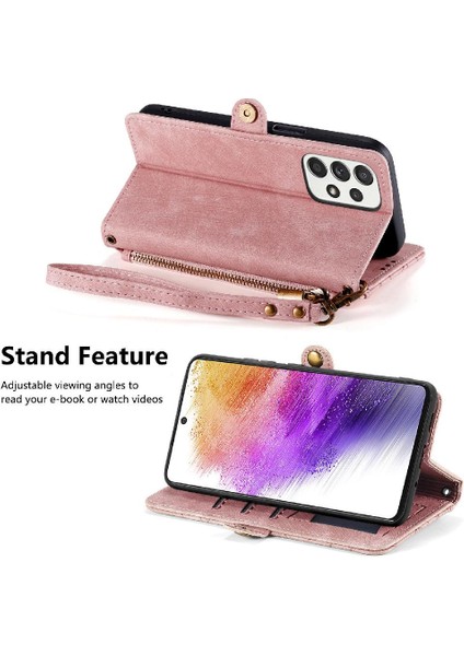 Samsung Galaxy A73 5g Darbeye Kapak Kapak Basit Iş Için Flip Case (Yurt Dışından) indirimleri