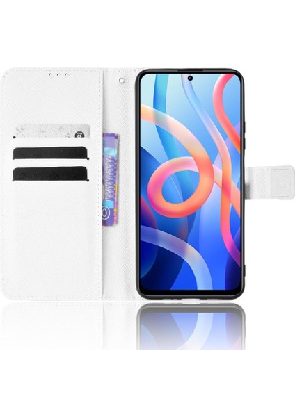 Mellow Shop Xiaomi Redmi Için Not 11 5g Manyetik Cüzdan Kapak Kart Tutucu (Yurt Dışından)