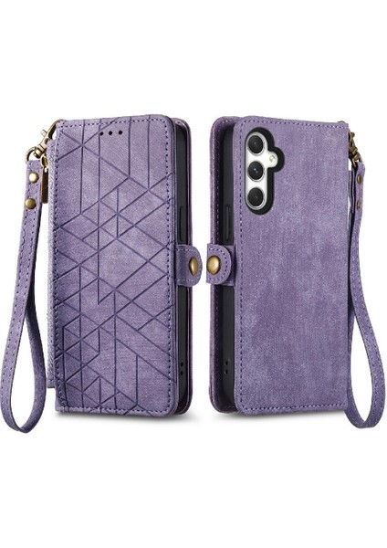 Samsung Galaxy A25 Için Flip Case 5g Kapak Çevirin Cüzdan Basit Iş Durum (Yurt Dışından)