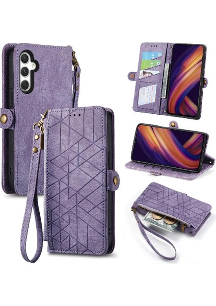 Samsung Galaxy A25 Için Flip Case 5g Kapak Çevirin Cüzdan Basit Iş Durum (Yurt Dışından)