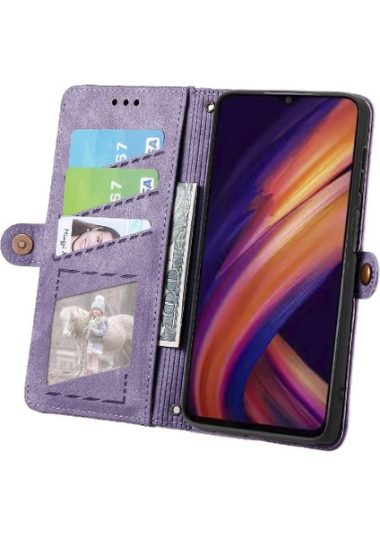 Samsung Galaxy A25 Için Flip Case 5g Kapak Çevirin Cüzdan Basit Iş Durum (Yurt Dışından)