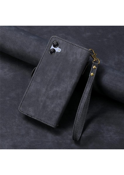 Samsung Galaxy A04E Flip Kapak Için Flip Case Darbeye Cüzdan Basit (Yurt Dışından) modelleri