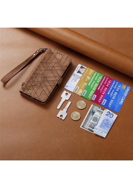 IPhone 15 Için Flip Case Pro Max Basit Iş Kapak Kapak Darbeye (Yurt Dışından)