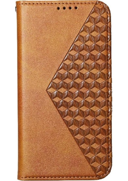 Realme 12 5g El Kayışı Standı Için Flip Case Günlük Kullanım Eşkenar Dörtgen Şekli Cüzdan (Yurt Dışından) fırsatları
