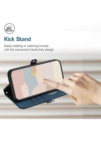 Kart Yuvası Standı Pu Deri ile Realme 12 5g Flip Folio Kitap Için Kılıf (Yurt Dışından) fırsatları
