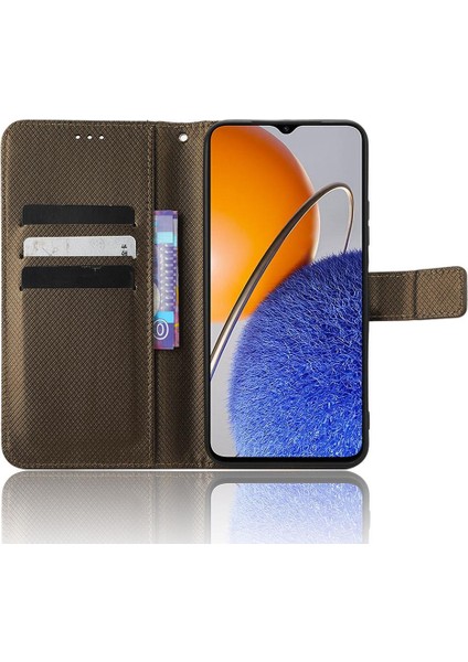 Huawei Nova Y61 Kart Tutucu Kapak Manyetik Cüzdan Kickstand (Yurt Dışından) modelleri