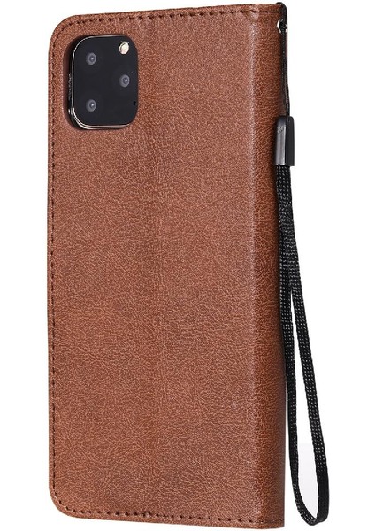 Iphone 11 Için Flip Case Pro Max Yüksek Kaliteli Deri Iş Cüzdan Telefon (Yurt Dışından)