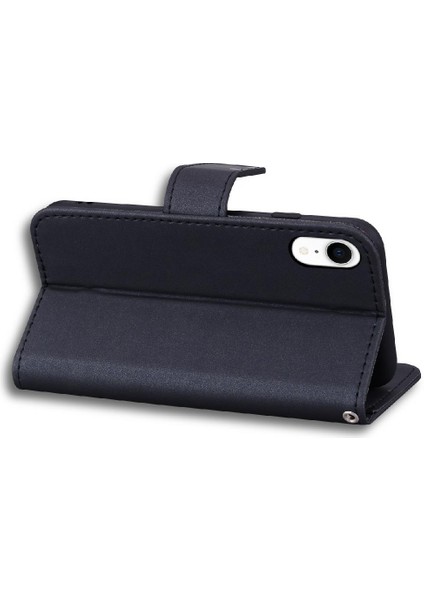 IPhone Xs Max Için Flip Case Basit Iş Kapak Çevirin Deri Kılıf Cüzdan (Yurt Dışından)