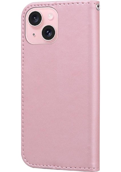 IPhone 15 Için Flip Case Kapak Basit Iş Deri Kılıf Cüzdan (Yurt Dışından) indirimleri