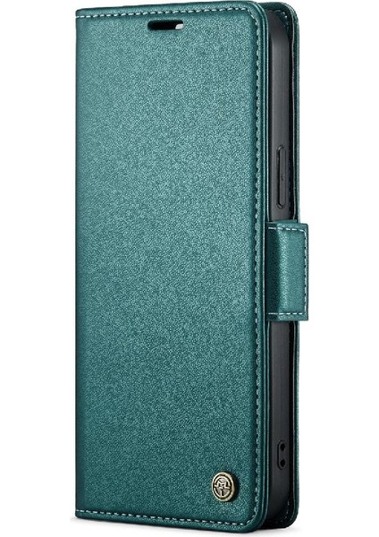 IPhone 12 Mini Cüzdan Kılıf Anti Dolandırıcılık Kart Yuvası Darbeye Dayanıklı (Yurt Dışından)
