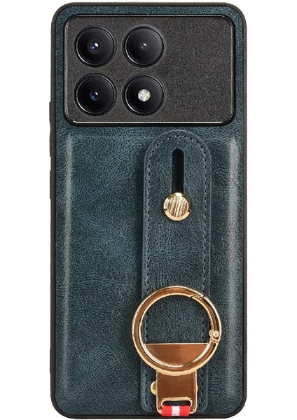 Xiaomi Poco X6 Pro Premium Pu Deri Bilek Kayışı Uyumluluk (Yurt Dışından)