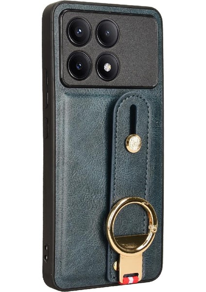 Xiaomi Poco X6 Pro Premium Pu Deri Bilek Kayışı Uyumluluk (Yurt Dışından)