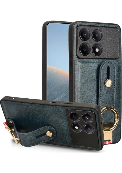 Xiaomi Poco X6 Pro Premium Pu Deri Bilek Kayışı Uyumluluk (Yurt Dışından)