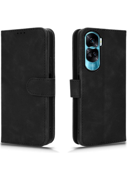 Onur Için Kılıf 90 Lite Deri Folio Flip Case Kart ile Tam Koruma (Yurt Dışından)