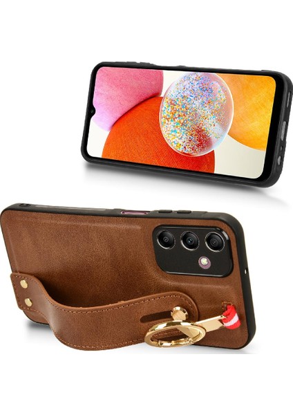 Samsung Galaxy A15 Için Kılıf 4g/5g Kolaylık Bilek Kayışı Uyumluluk Pu (Yurt Dışından) modelleri