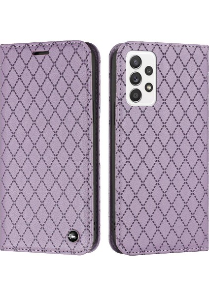 Samsung Galaxy Için Kılıf A52S 5g Iş Cüzdan Kart Yuvaları Tutucu Çevirin (Yurt Dışından)