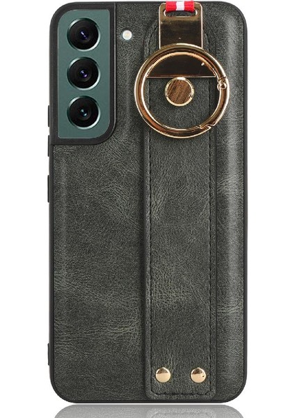 Samsung Galaxy S22 Artı Uyumluluk Premium Pu Deri Bilek (Yurt Dışından)