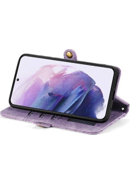 Samsung Galaxy S22 Basit Iş Cüzdan Deri Kılıf Flip Case Için Flip Case (Yurt Dışından) fırsatları