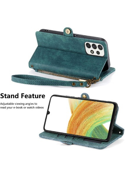 Samsung Galaxy A33 5g Için Flip Case Darbeye Basit Iş Kapak Çevirin (Yurt Dışından) fırsatları