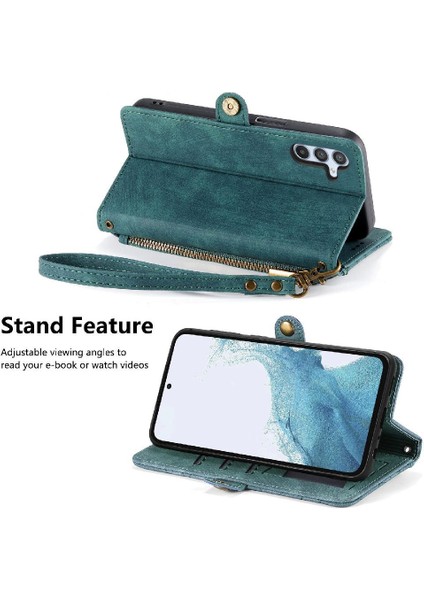 Samsung Galaxy A54 5g Için Flip Case Basit Iş Deri Kılıf Flip (Yurt Dışından) indirimleri