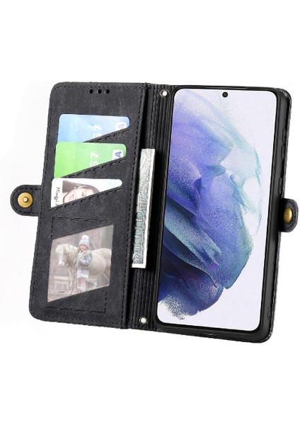 Samsung Galaxy S21 Ultra Darbeye Deri Kılıf Için Flip Case Basit (Yurt Dışından) indirimleri